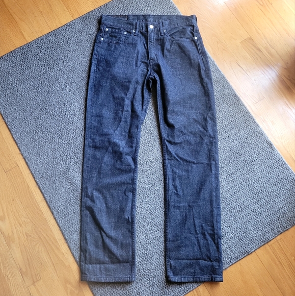 Levi's 514 men's denim jeans size W32 L32 classic straight leg fit stretch - Picture 1 of 14